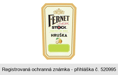 FERNET STOCK HRUŠKA