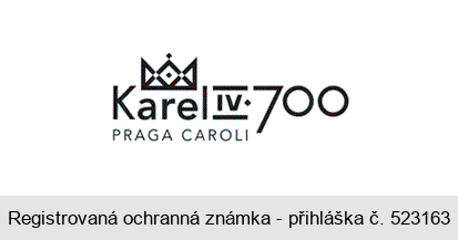 Karel IV. 700 PRAGA CAROLI