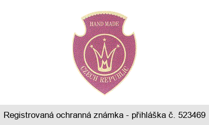 HAND MADE CZECH REPUBLIC
