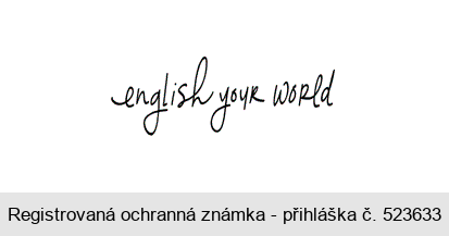 english your world