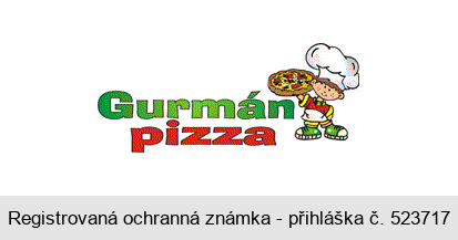 Gurmán pizza