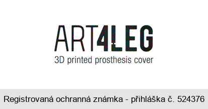 ART4LEG 3D printed prosthesis cover