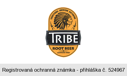 TRIBE TRADITIONAL AMERICAN SOFTDRINK ROOT BEER CAFFEINE-FREE