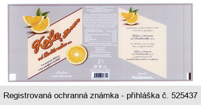 Kola s citronem od Poděbradka a.s.