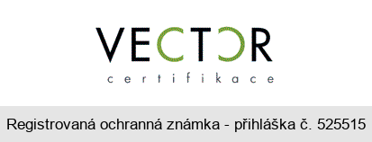 VECTOR certifikace
