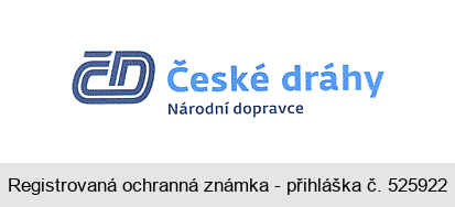 ČD České Dráhy Národní dopravce