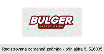 BULGER ENERGY DRINK