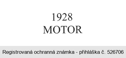 1928 MOTOR