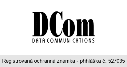 DCom DATA COMMUNICATIONS