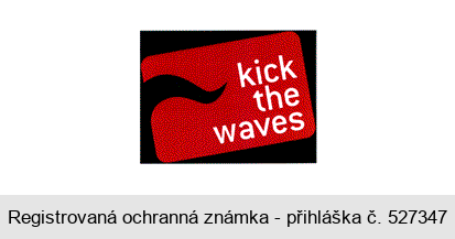 kick the waves