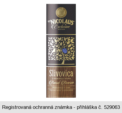 ST. NICOLAUS Exclusive EDITION Slivovica Barrel Reserva