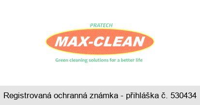 PRATECH MAX-CLEAN Green cleaning solutions for a better life