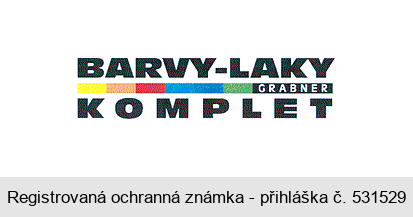 BARVY-LAKY KOMPLET GRABNER