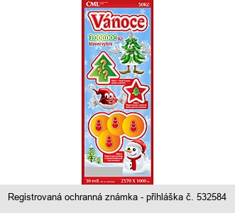 ČML Českomoravská loterijní Vánoce