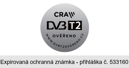 CRA DVB T2 OVĚŘENO WWW.DVBT2OVERENO.CZ
