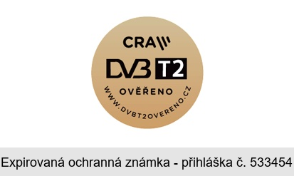 CRA DVB T2 OVĚŘENO WWW.DVBT2OVERENO.CZ
