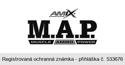 AMIX ADVANCED NUTRITION M.A.P. MUSCLE AMINO POWER