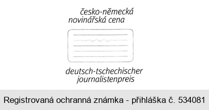 česko-německá novinářská cena deutsch-tschechischer journalistenpreis