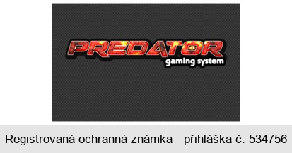 PREDATOR gaming system