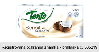 Tento Sensitive Coconut Milk