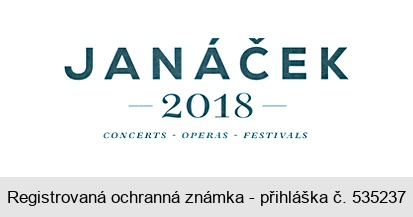 JANÁČEK - 2018 - CONCERTS - OPERAS - FESTIVALS