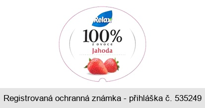 Relax 100% z ovoce Jahoda