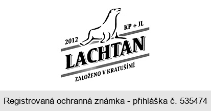 2012 KP + JL LACHTAN ZALOŽENO V KRATUŠÍNĚ