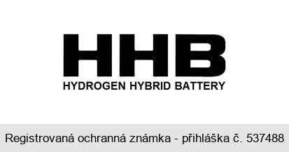 HHB HYDROGEN HYBRID BATTERY