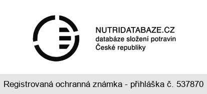 NUTRIDATABAZE.CZ databáze složení potravin České republiky
