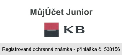 MůjÚčet Junior KB