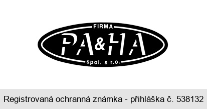 FIRMA PA & HA spol. s r.o.