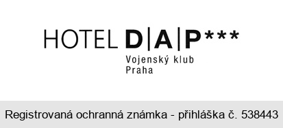 HOTEL DAP Vojenský klub Praha