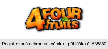 4 FOUR fruits