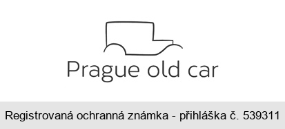 Prague old car