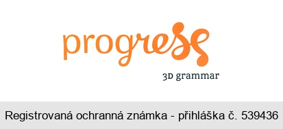 progress 3D grammar