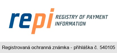 repi REGISTRY OF PAYMENT INFORMATION