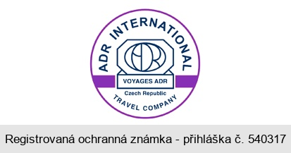 ADR INTERNATIONAL TRAVEL COMPANY Czech Republic VOYAGES ADR