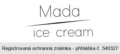 Mada ice cream