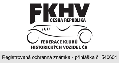 FKHV ČESKÁ REPUBLIKA FEDERACE KLUBŮ HISTORICKÝCH VOZIDEL ČR
