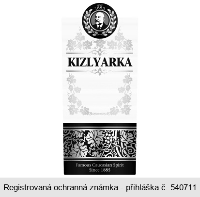 since 1885 KIZLYARKA Famous Caucasian Spirit Since 1885
