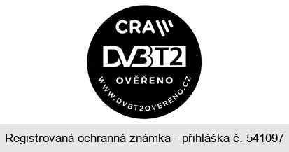 CRA DVB T2 OVĚŘENO WWW.DVBT2OVERENO.CZ