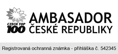 AMBASADOR ČESKÉ REPUBLIKY CZECH TOP 100