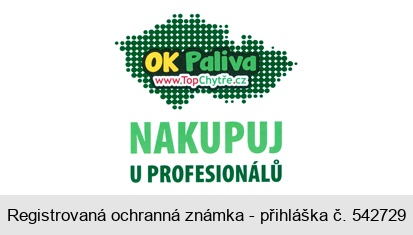 OK Paliva www.TopChytře.cz NAKUPUJ U PROFESIONÁLŮ
