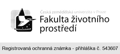 Fakulta životního prostředí Česká zemědělská univerzita v Praze