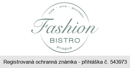 café wine gourment Fashion BISTRO Prague
