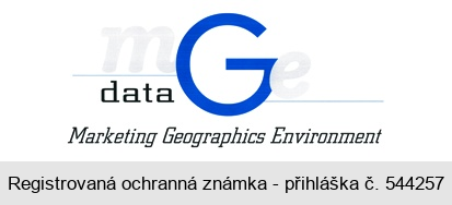 mGe data Marketing Geographics Environment