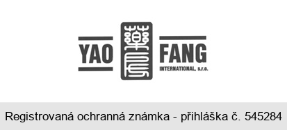 YAO FANG INTERNATIONAL, s.r.o.