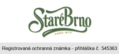 Staré Brno ANNO 1872
