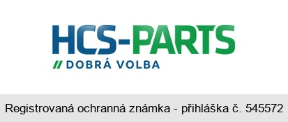 HCS-PARTS DOBRÁ VOLBA