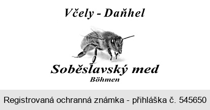 Včely - Daňhel Soběslavský med Böhmen